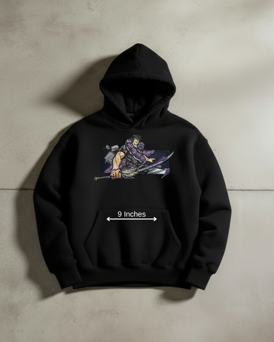 Jujutsu Kaisen Toji Fushiguro Embroidered Hoodie