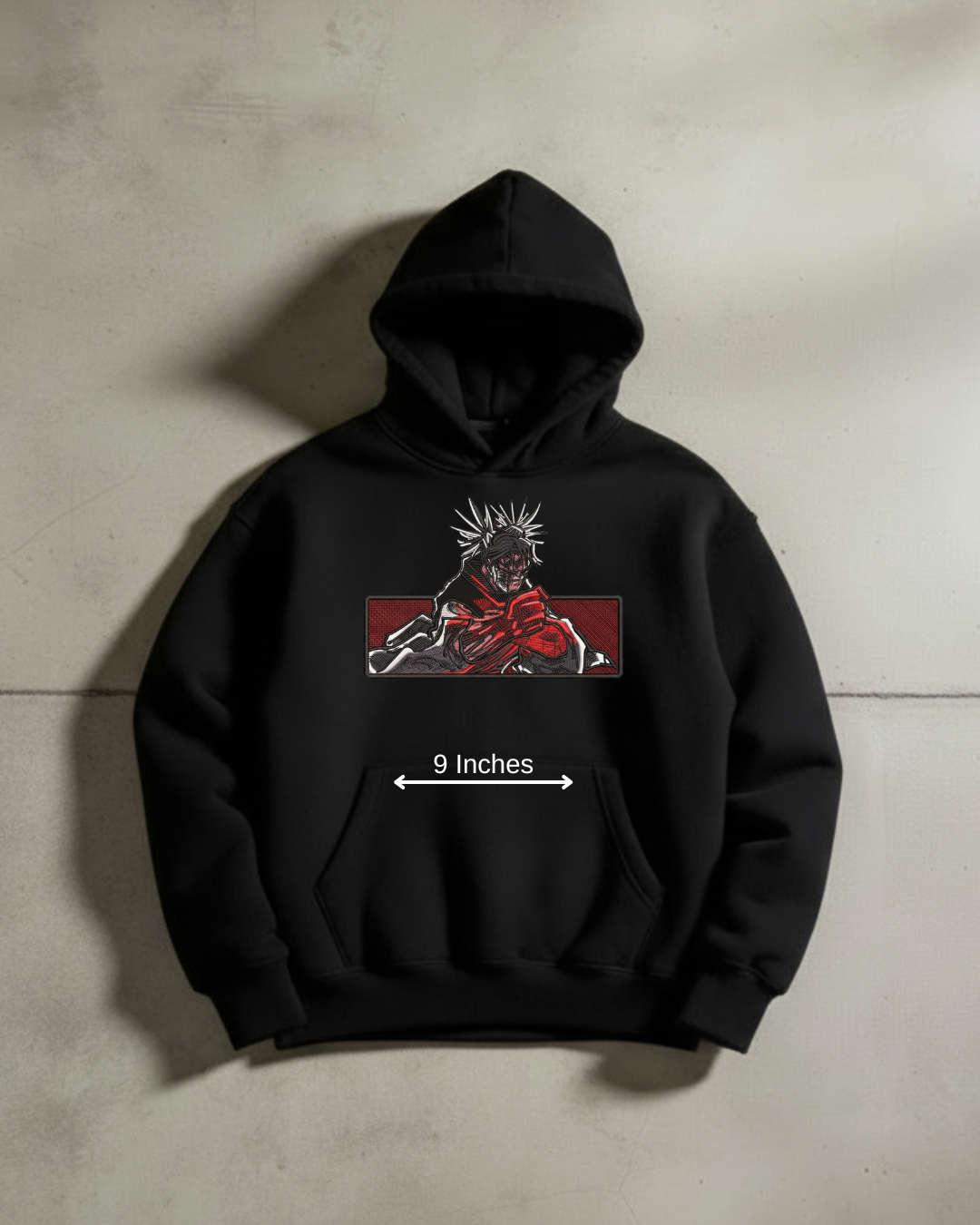 Jujutsu Kaisen Choso Piercing Blood Embroidered Hoodie