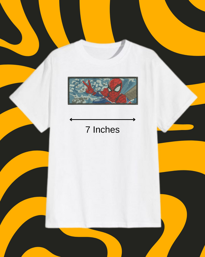 Marvel Spider Man Embroidered T-shirt