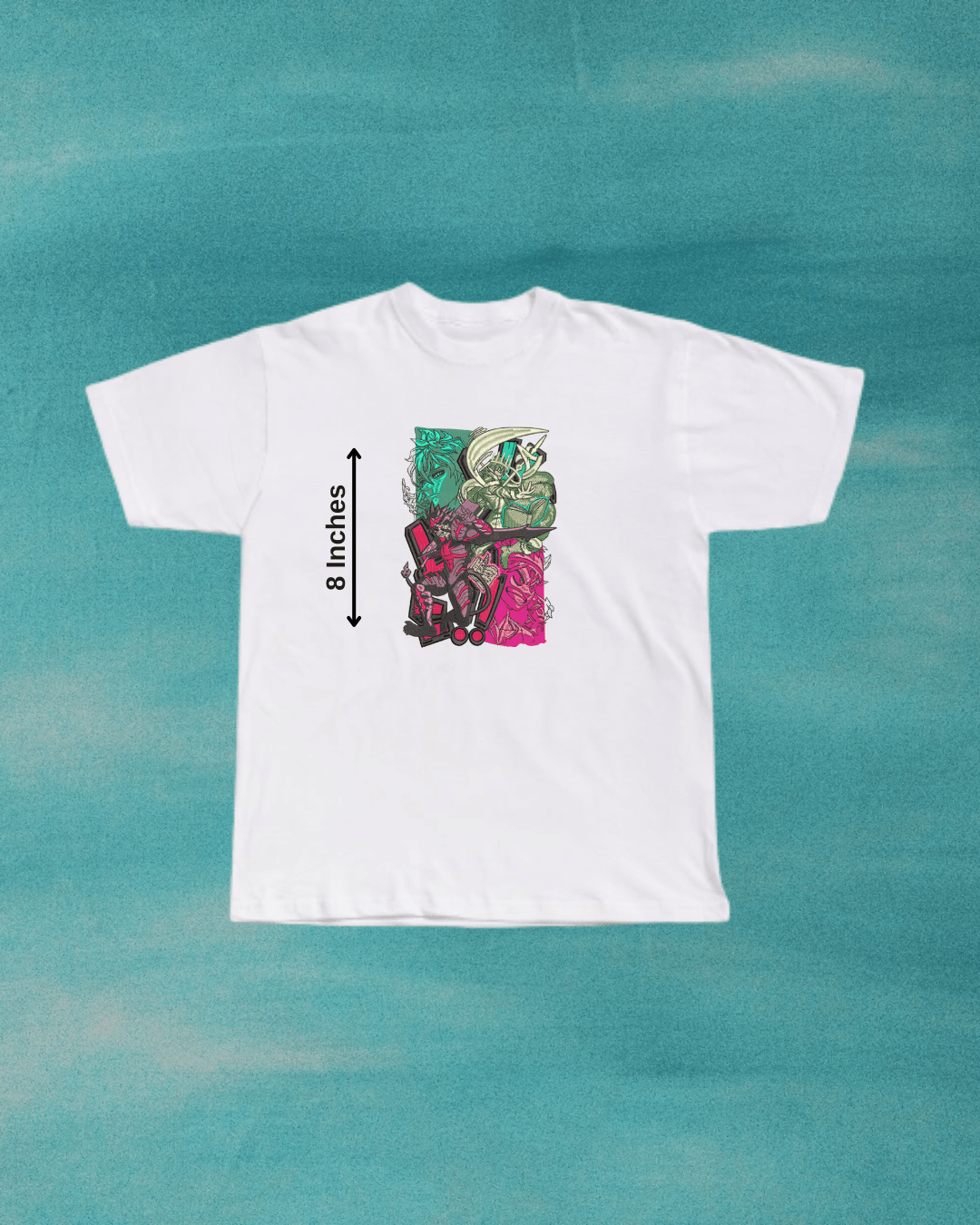 Black Clover Anime Embroidered T-Shirt - Embroidery Hut