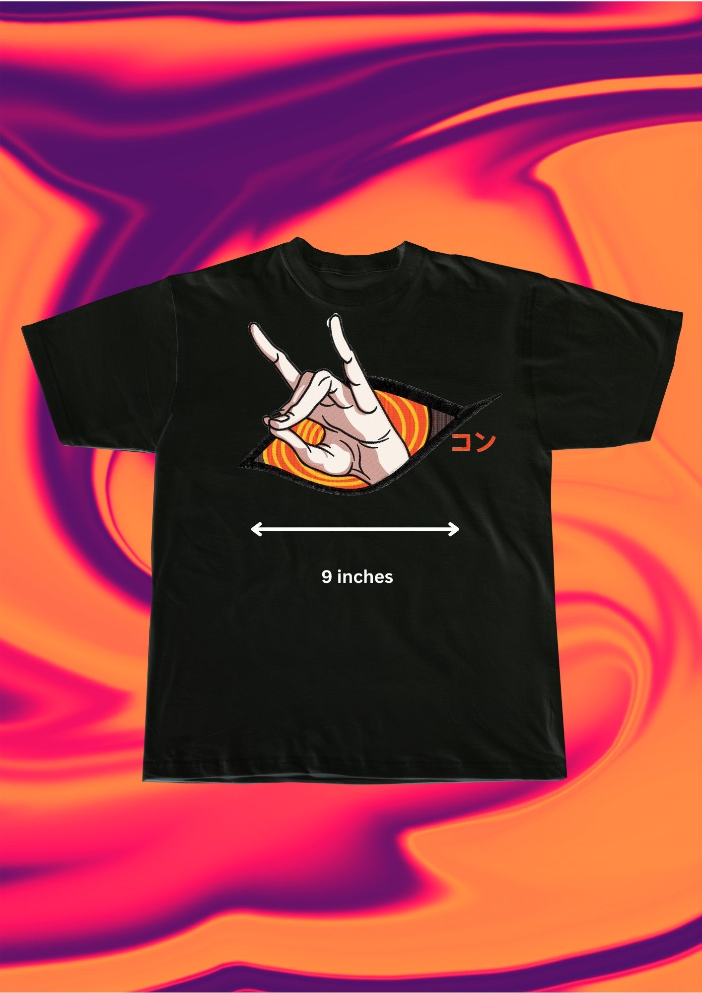 Chainsaw Man Aki Hand Embroidered T-Shirt - Embroidery Hut