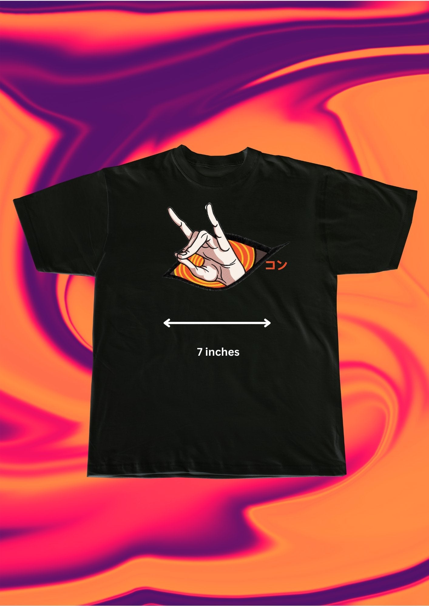 Chainsaw Man Aki Hand Embroidered T-Shirt - Embroidery Hut