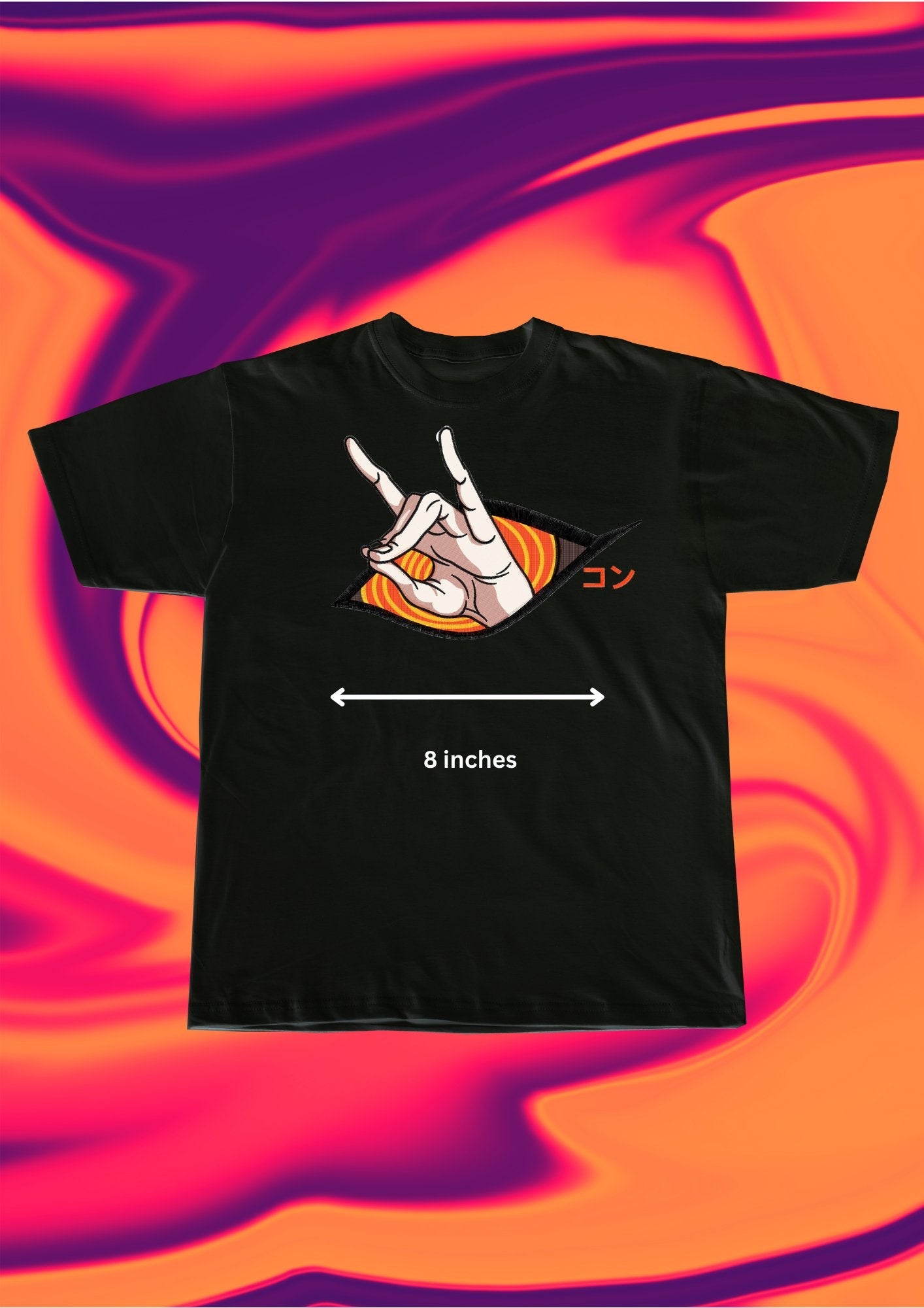 Chainsaw Man Aki Hand Embroidered T-Shirt - Embroidery Hut