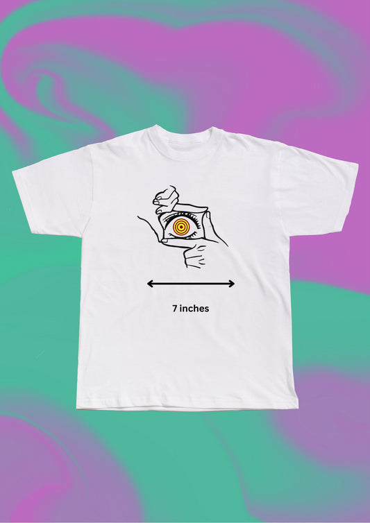 Chainsaw Man Makima's Eye Embroidered T-Shirt - Embroidery Hut