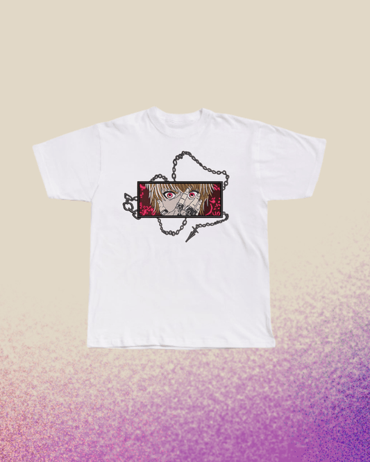 Hunter x Hunter Kurapika Anime Embroidered Tshirt - Embroidery Hut