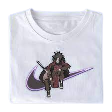 Naruto Madara Embroidered T-Shirt