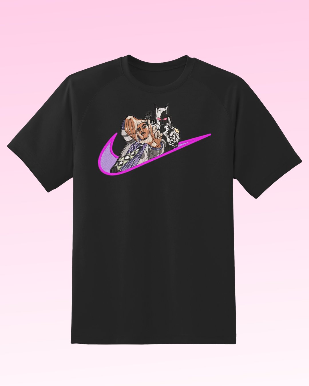 JoJo killer Queen Embroidered T-Shirt – Embroidery Hut