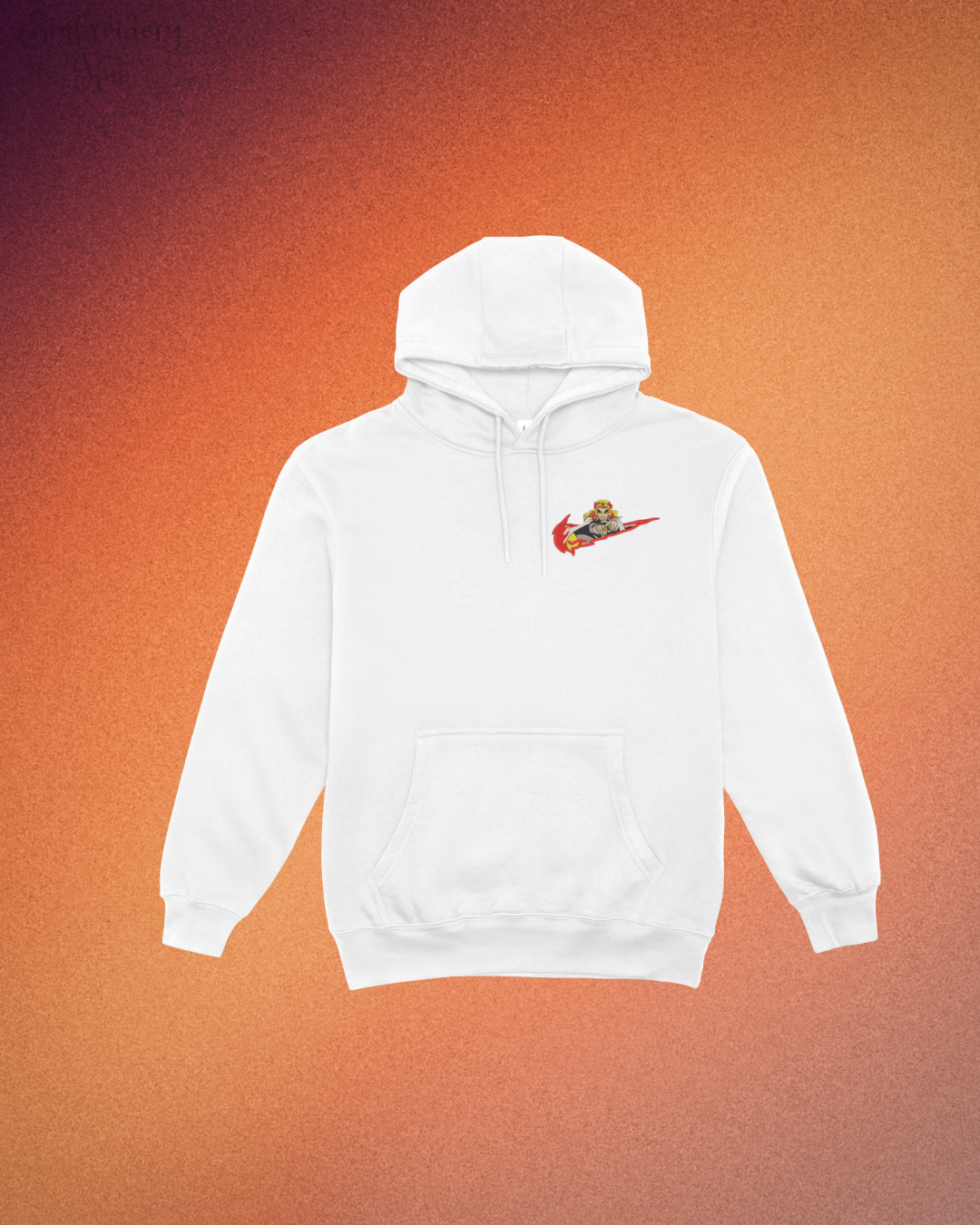 Demon Slayer Rengoku Embroidered Hoodie