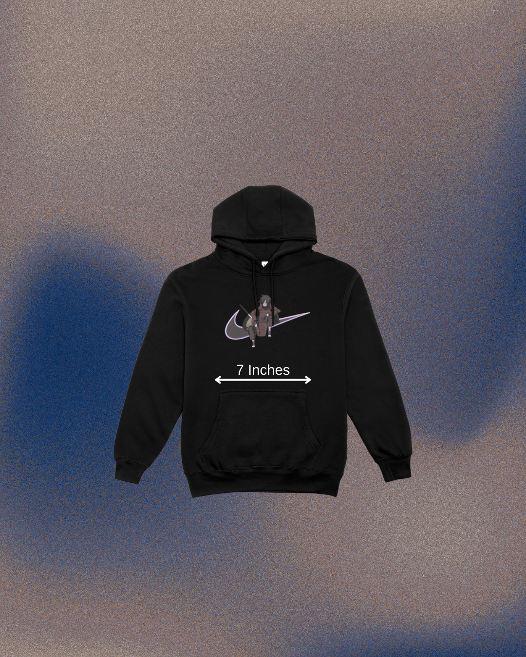 Naruto Madara Anime Embroidered Hoodie