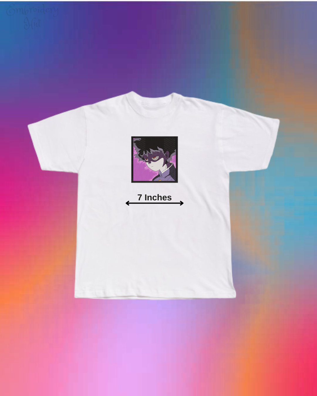 Mob Psycho 100 Embroidered T-Shirt