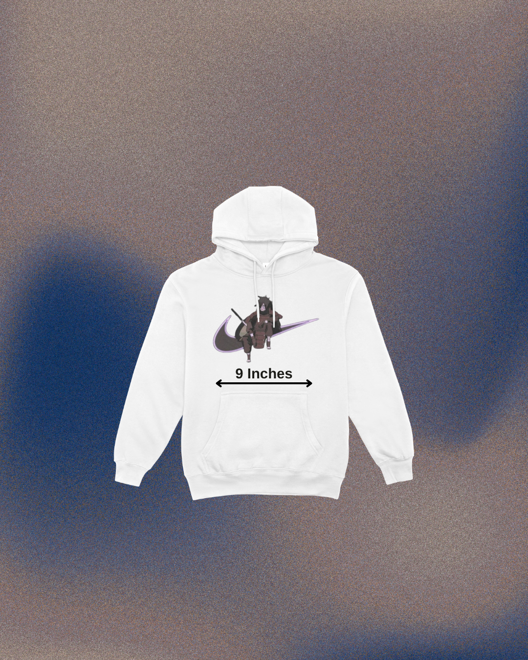 Naruto Madara Anime Embroidered Hoodie