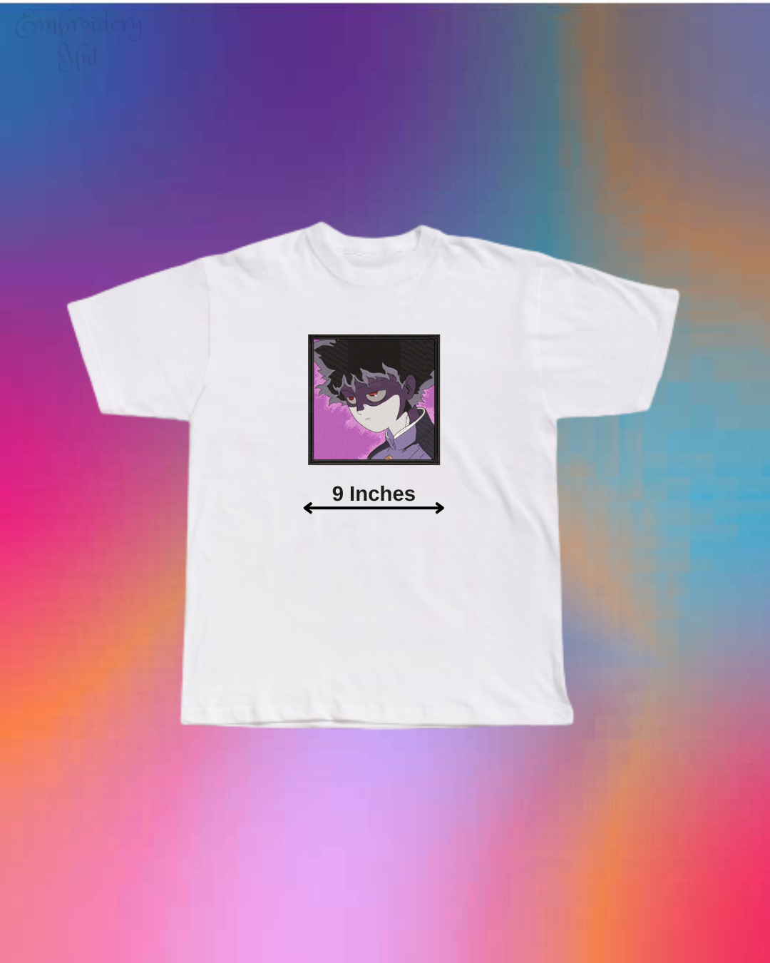 Mob Psycho 100 Embroidered T-Shirt