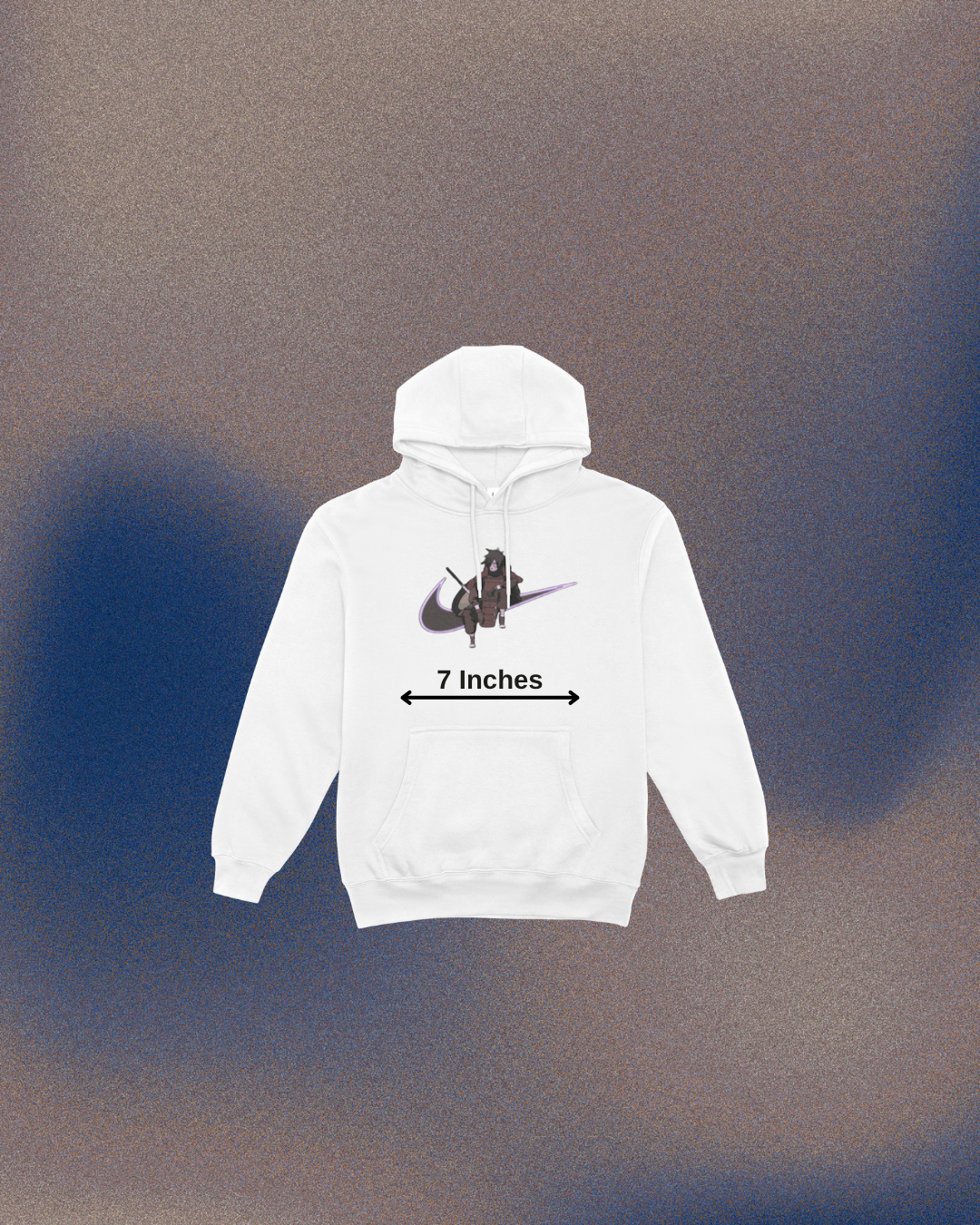 Naruto Madara Anime Embroidered Hoodie