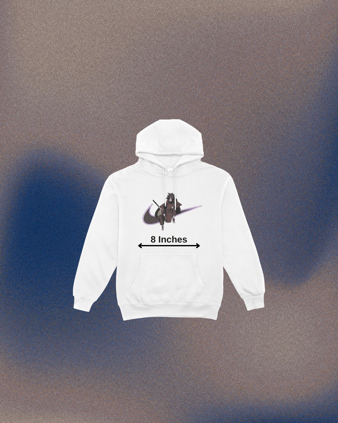 Naruto Madara Anime Embroidered Hoodie