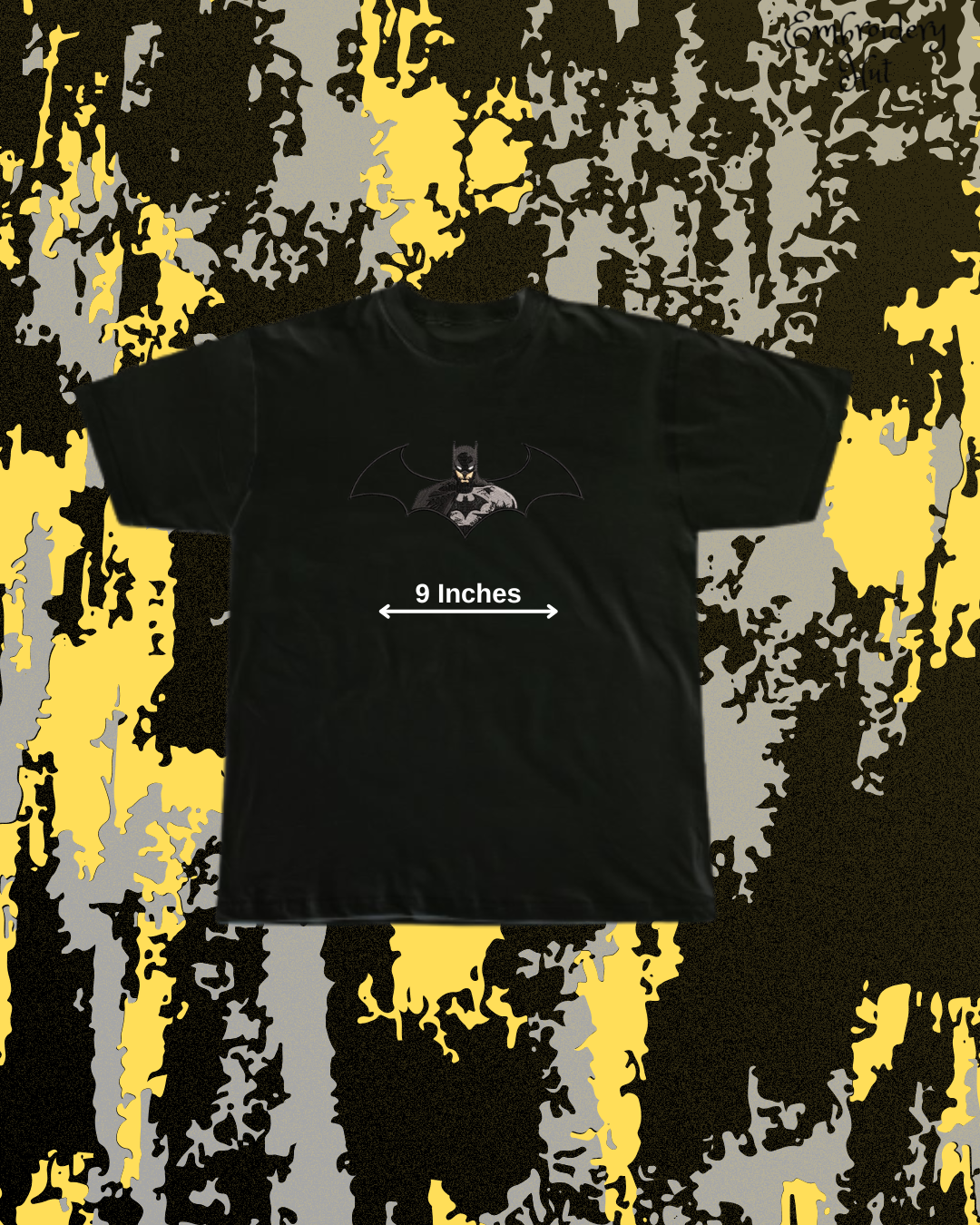 Batman Embroidered Tshirt