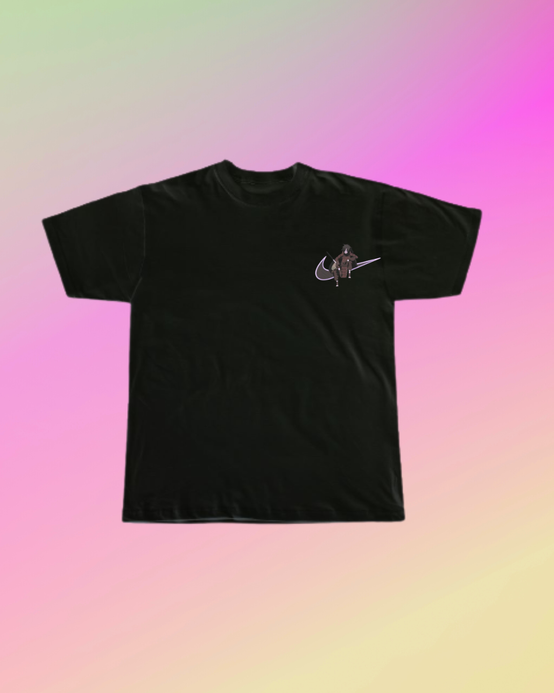 Naruto Madara Embroidered T-Shirt