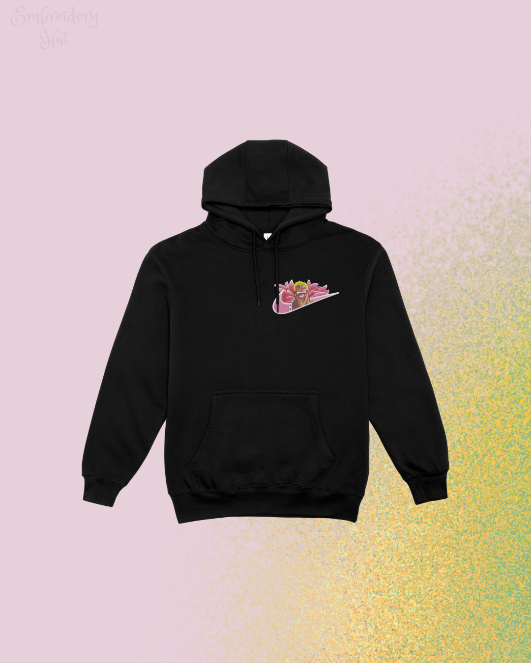 One Piece Doflamingo Embroidered Hoodie