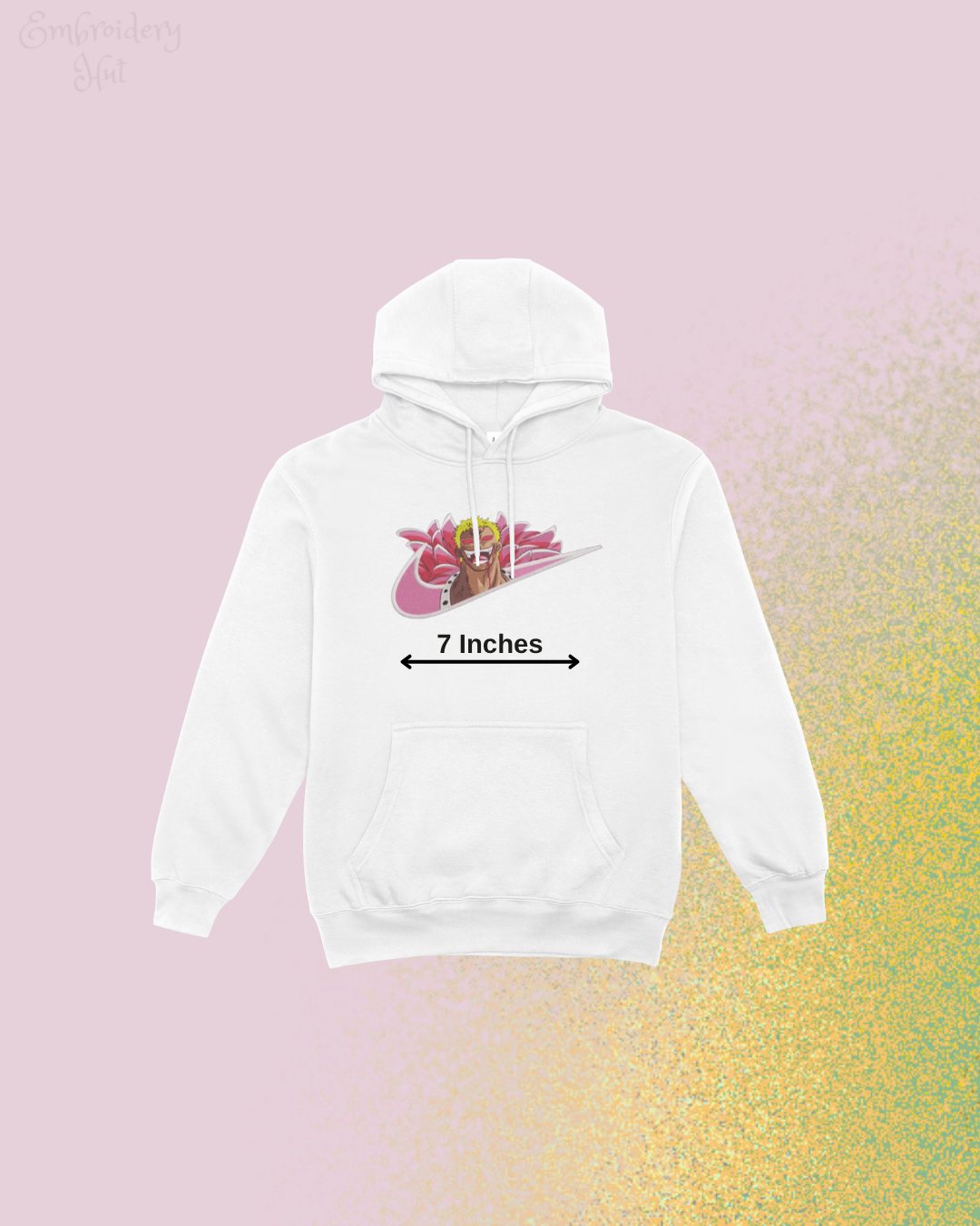 One Piece Doflamingo Embroidered Hoodie