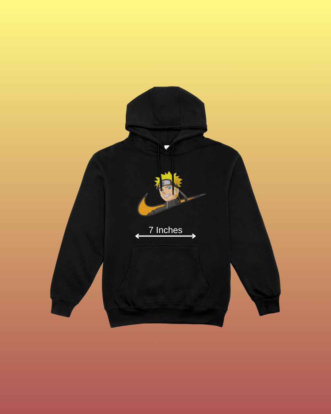 Naruto Embroidered Hoodie