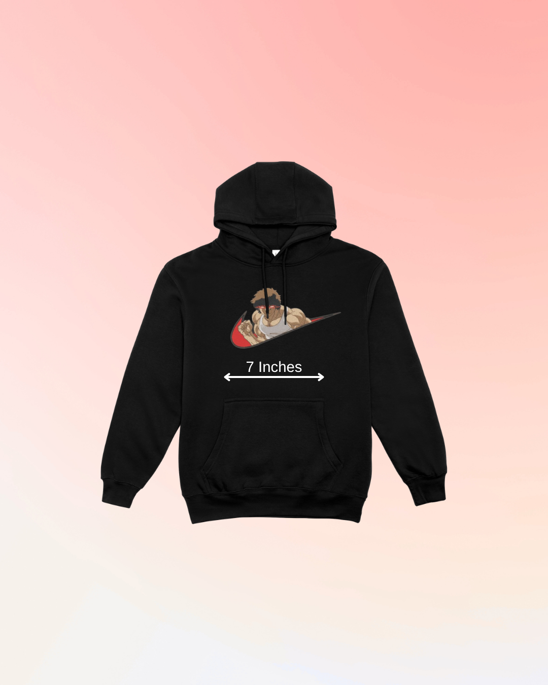 Baki Jab Embroidered Hoodie