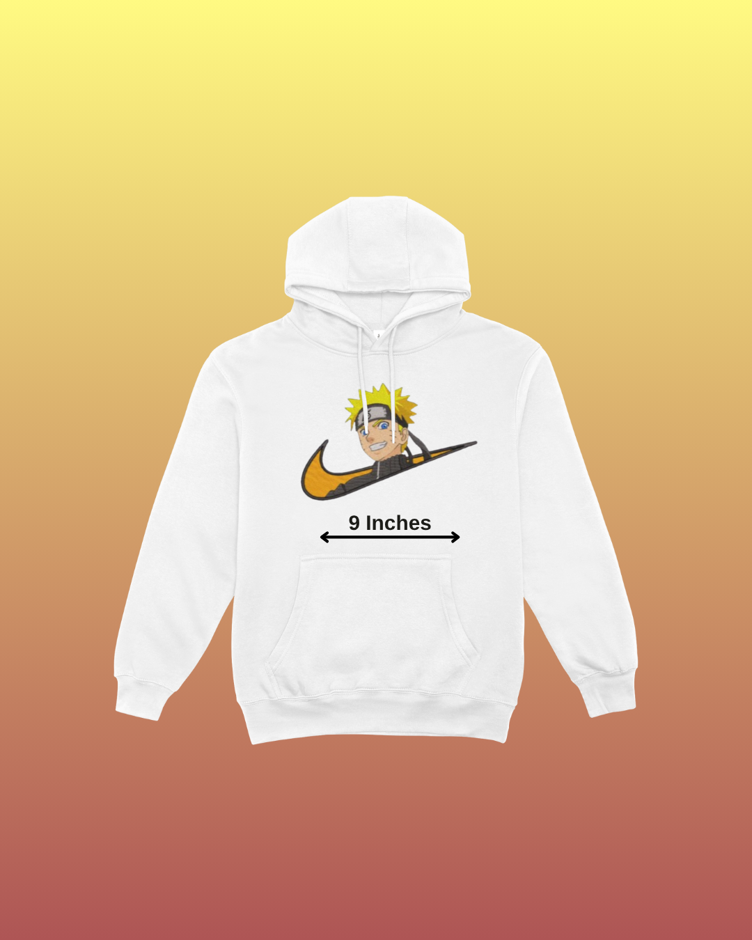 Naruto Embroidered Hoodie