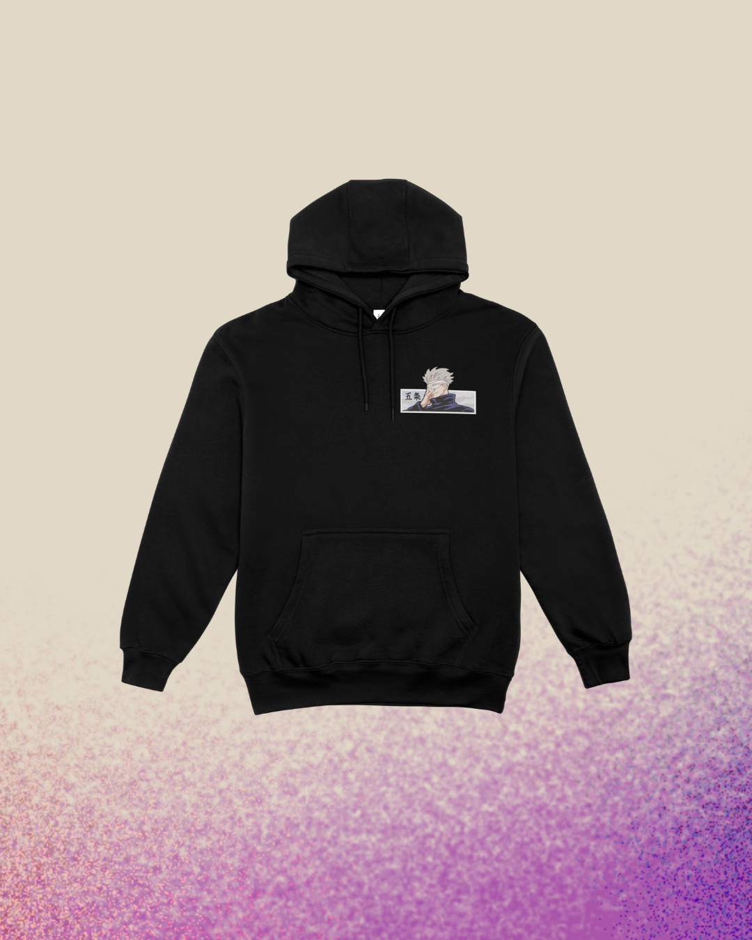 Jujutsu Kaisen Gojo Anime Embroidered Hoodie