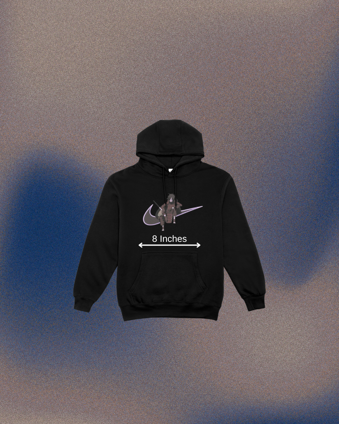 Naruto Madara Anime Embroidered Hoodie