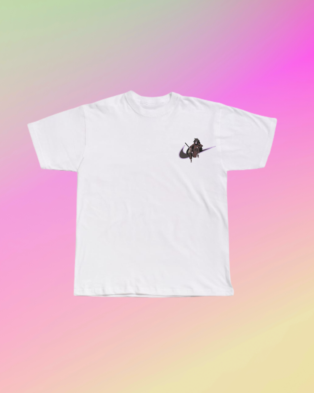 Naruto Madara Embroidered T-Shirt