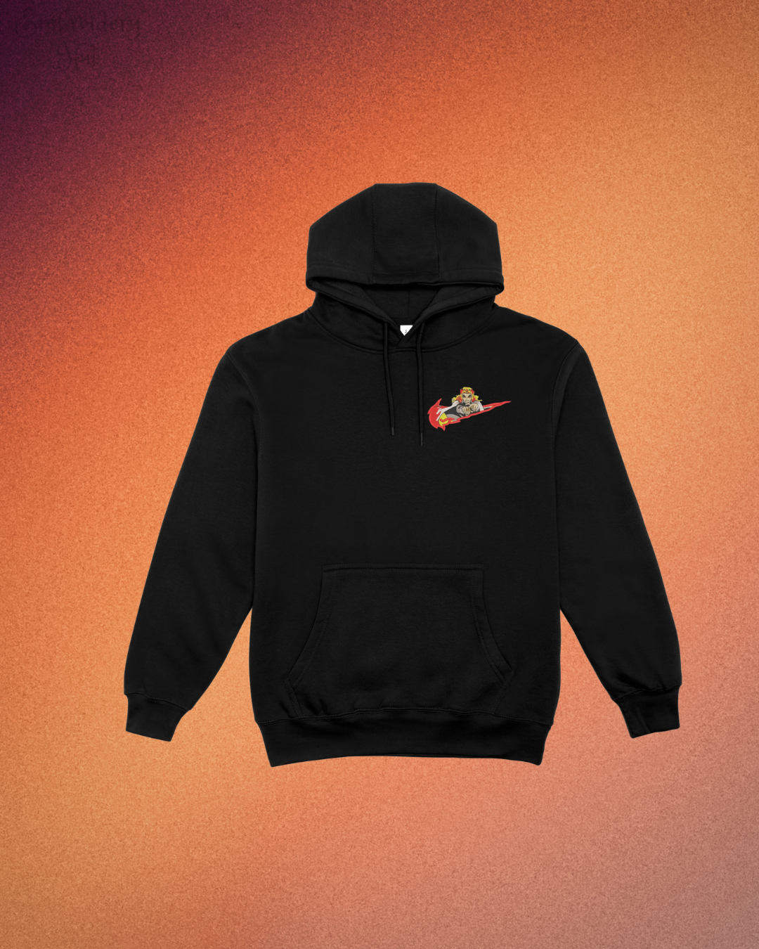 Demon Slayer Rengoku Embroidered Hoodie