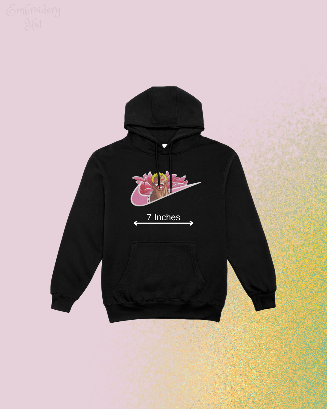 One Piece Doflamingo Embroidered Hoodie