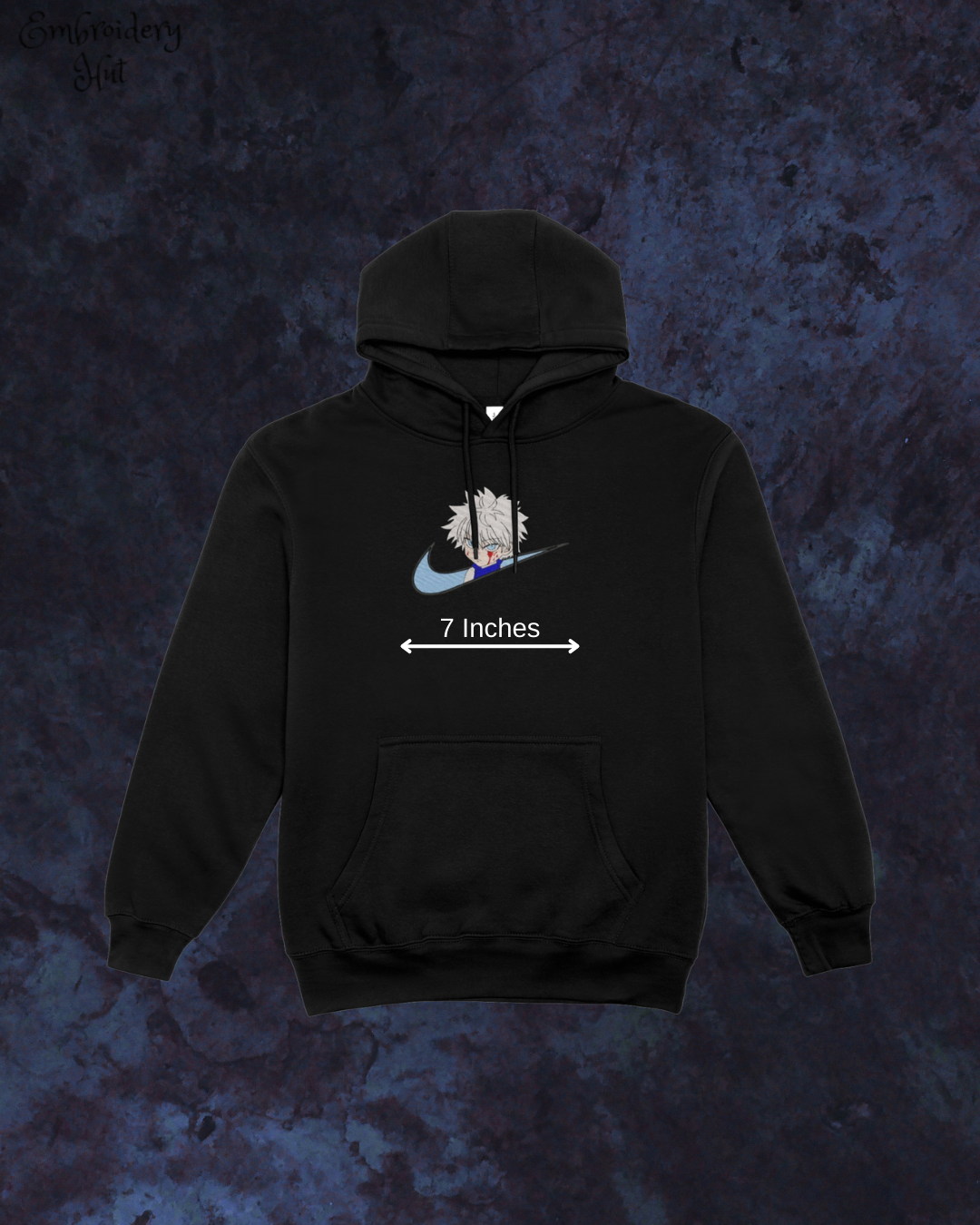 Hunter X Hunter Killua Embroidered Hoodie