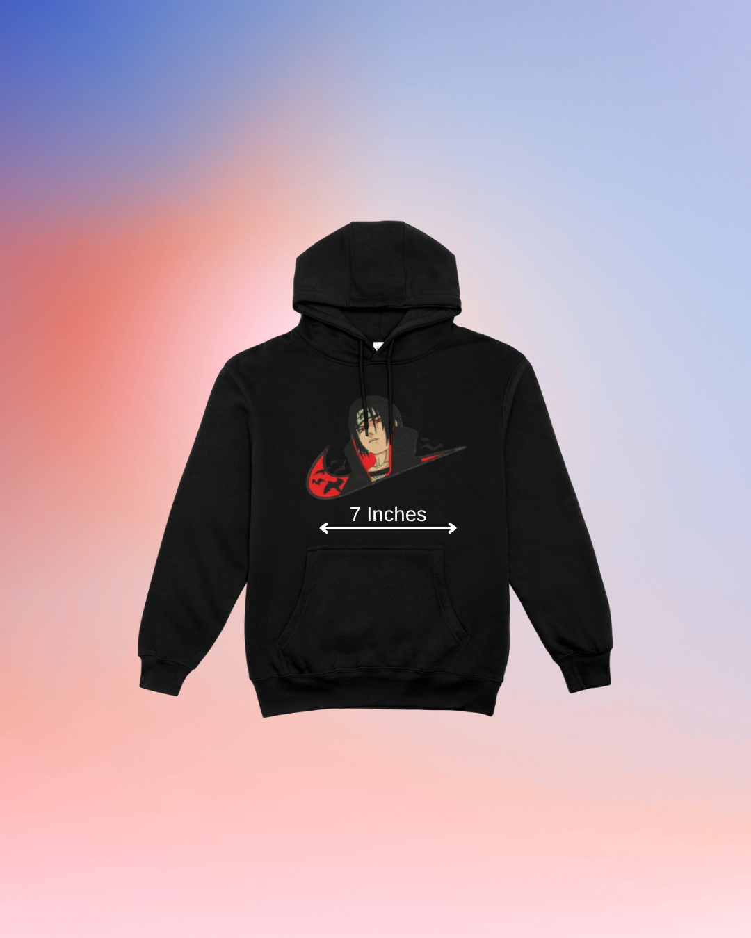 Naruto Itachi Embroidered Hoodie