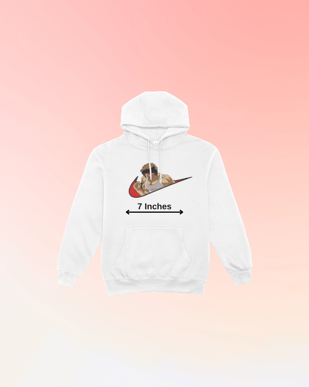 Baki Jab Embroidered Hoodie