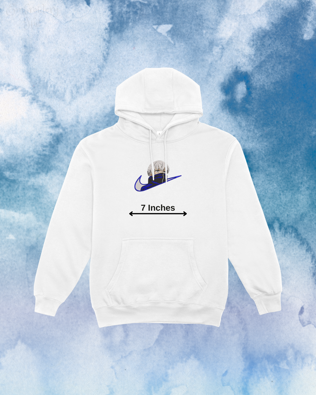 Jujutsu Kaisen Inumaki Embroidered Hoodie