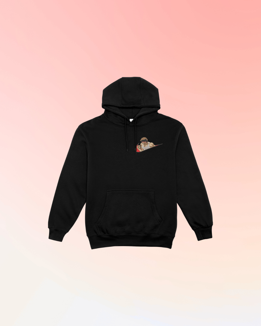 Baki Jab Embroidered Hoodie