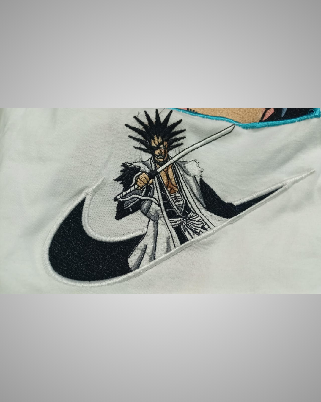 Bleach Kenpachi Embroidered T-Shirt