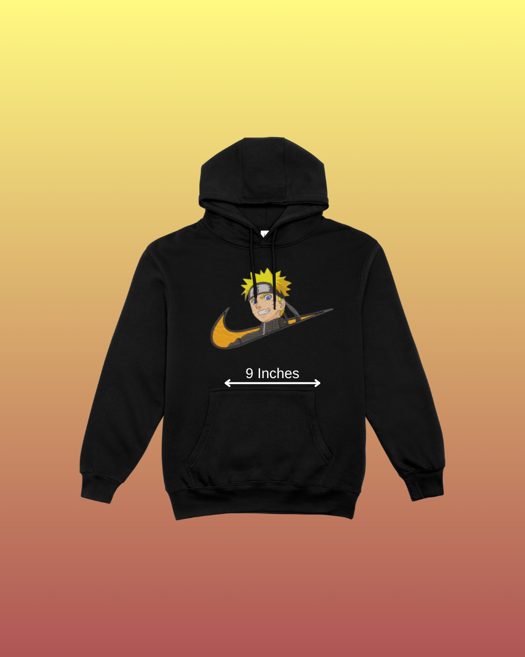 Naruto Embroidered Hoodie