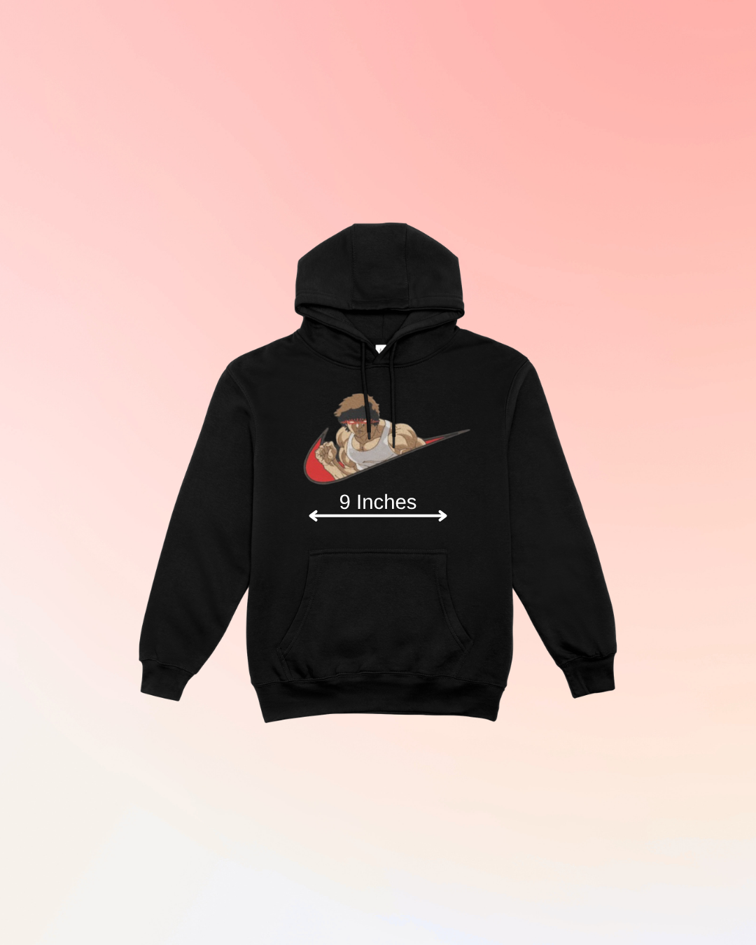 Baki Jab Embroidered Hoodie