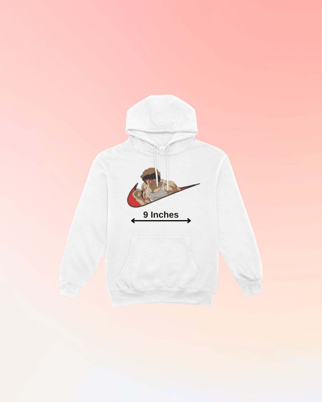 Baki Jab Embroidered Hoodie