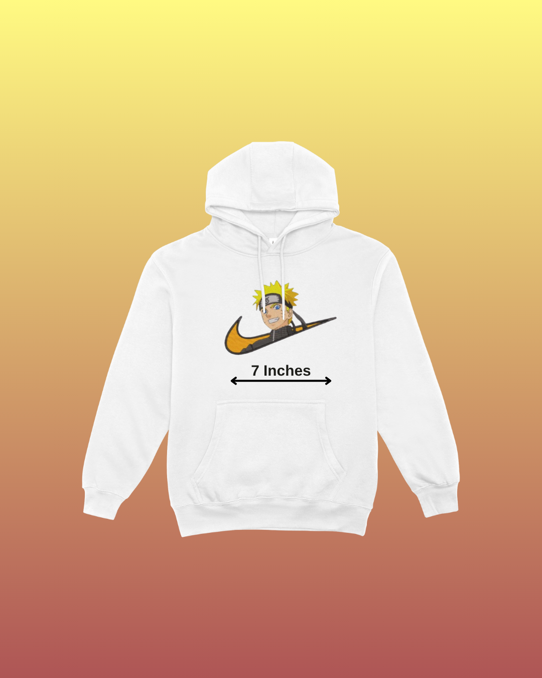 Naruto Embroidered Hoodie
