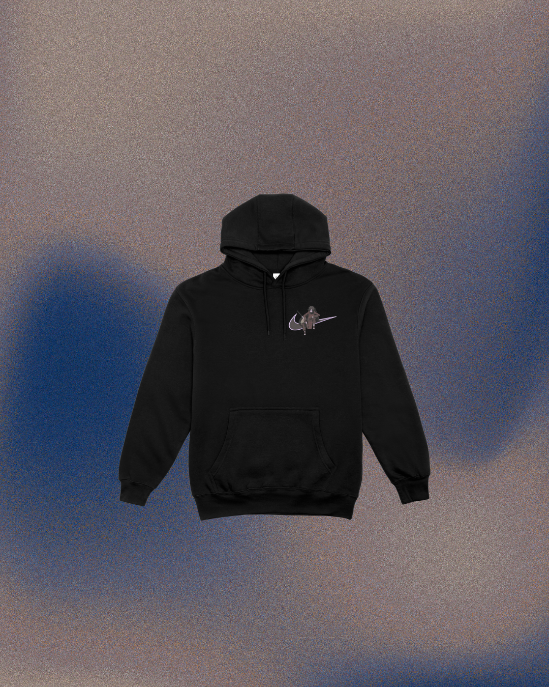 Naruto Madara Anime Embroidered Hoodie