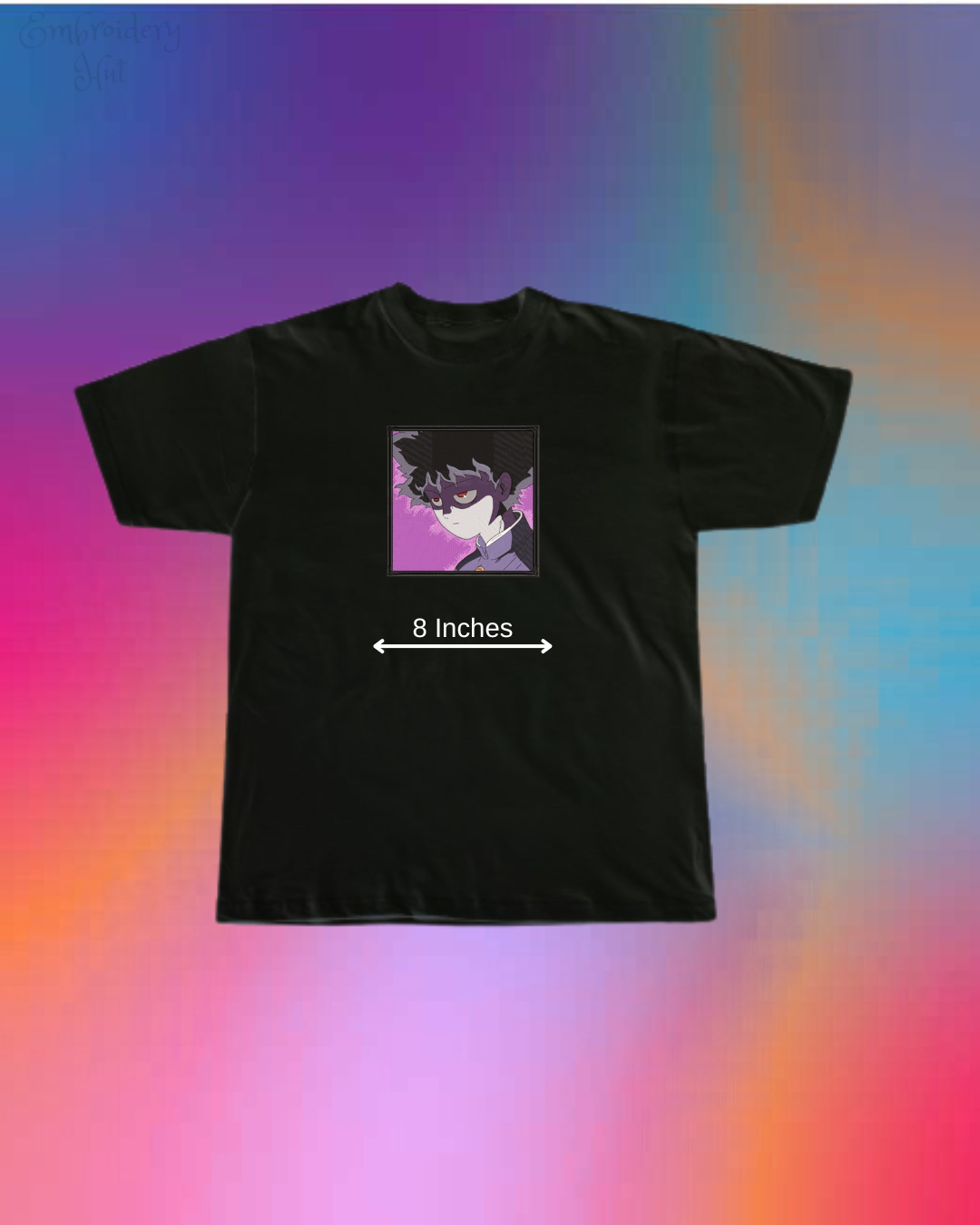 Mob Psycho 100 Embroidered T-Shirt
