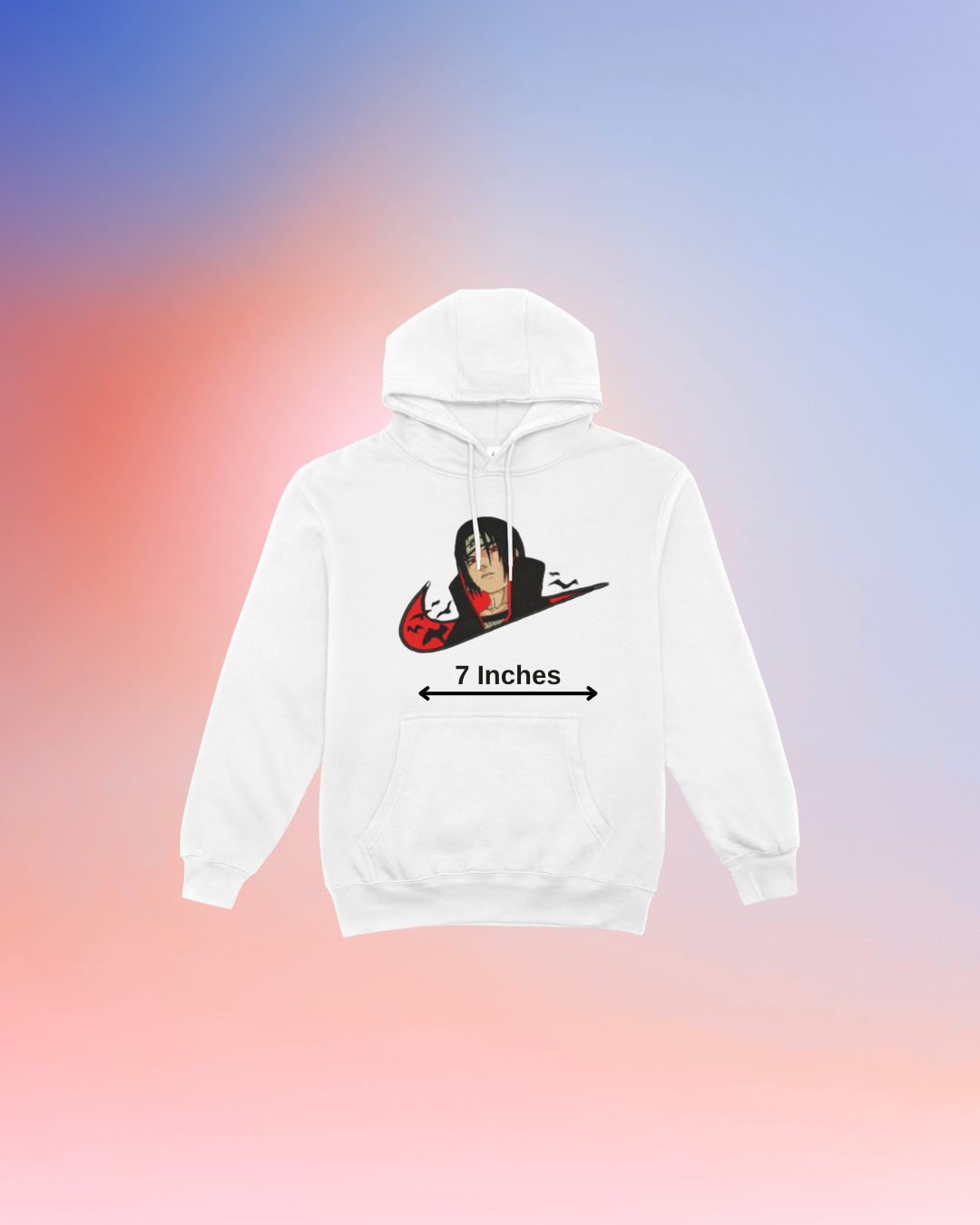 Naruto Itachi Embroidered Hoodie