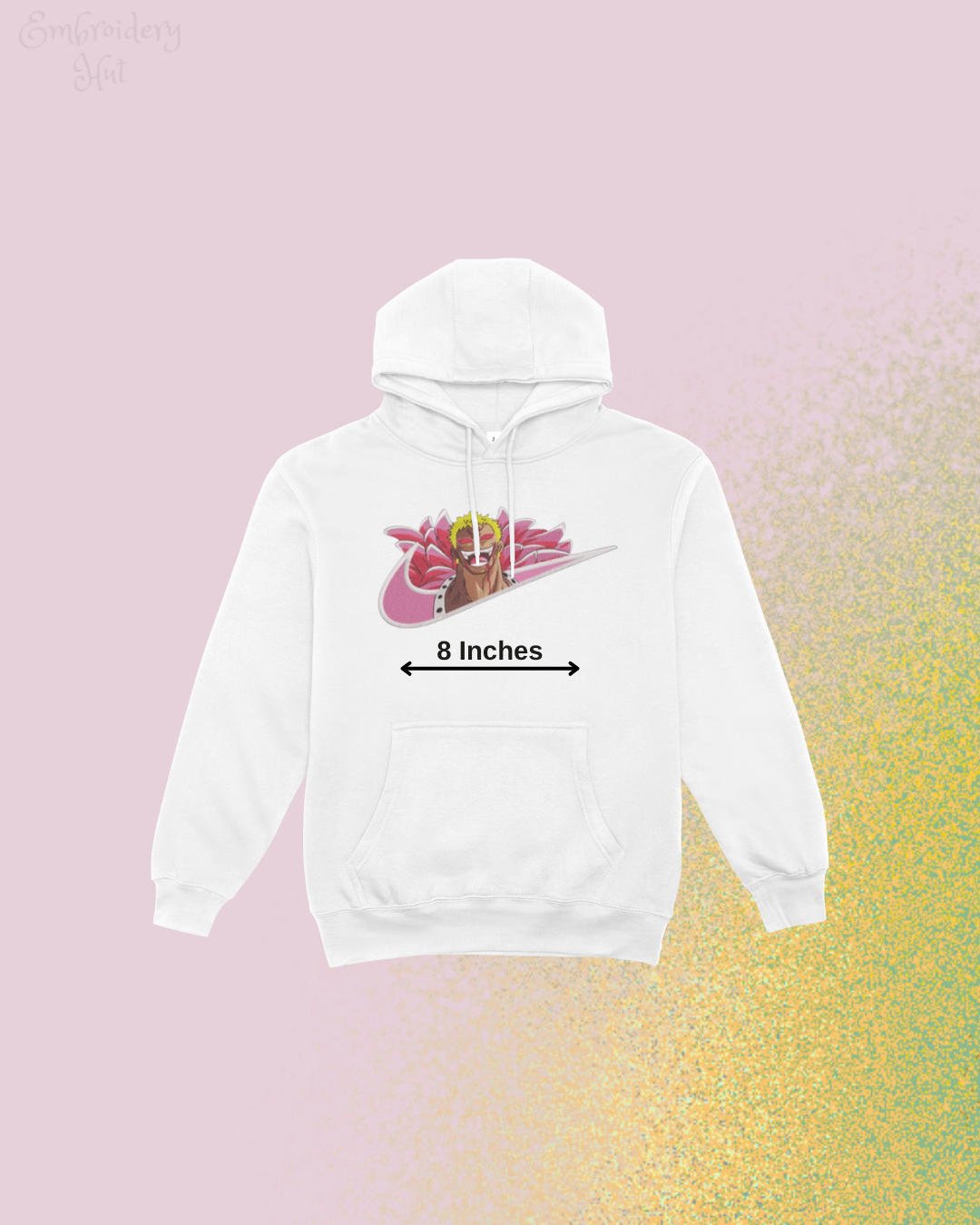 One Piece Doflamingo Embroidered Hoodie