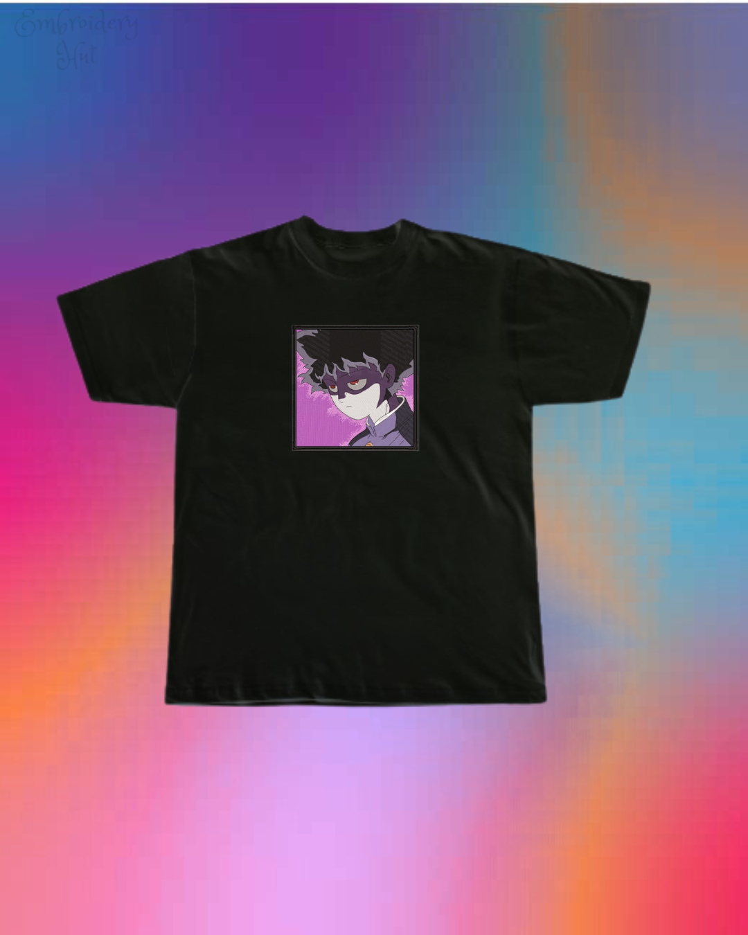 Mob Psycho 100 Embroidered T-Shirt