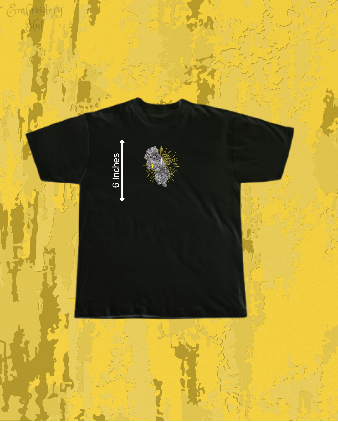 Marcus Aurelius Embroidered T-Shirt