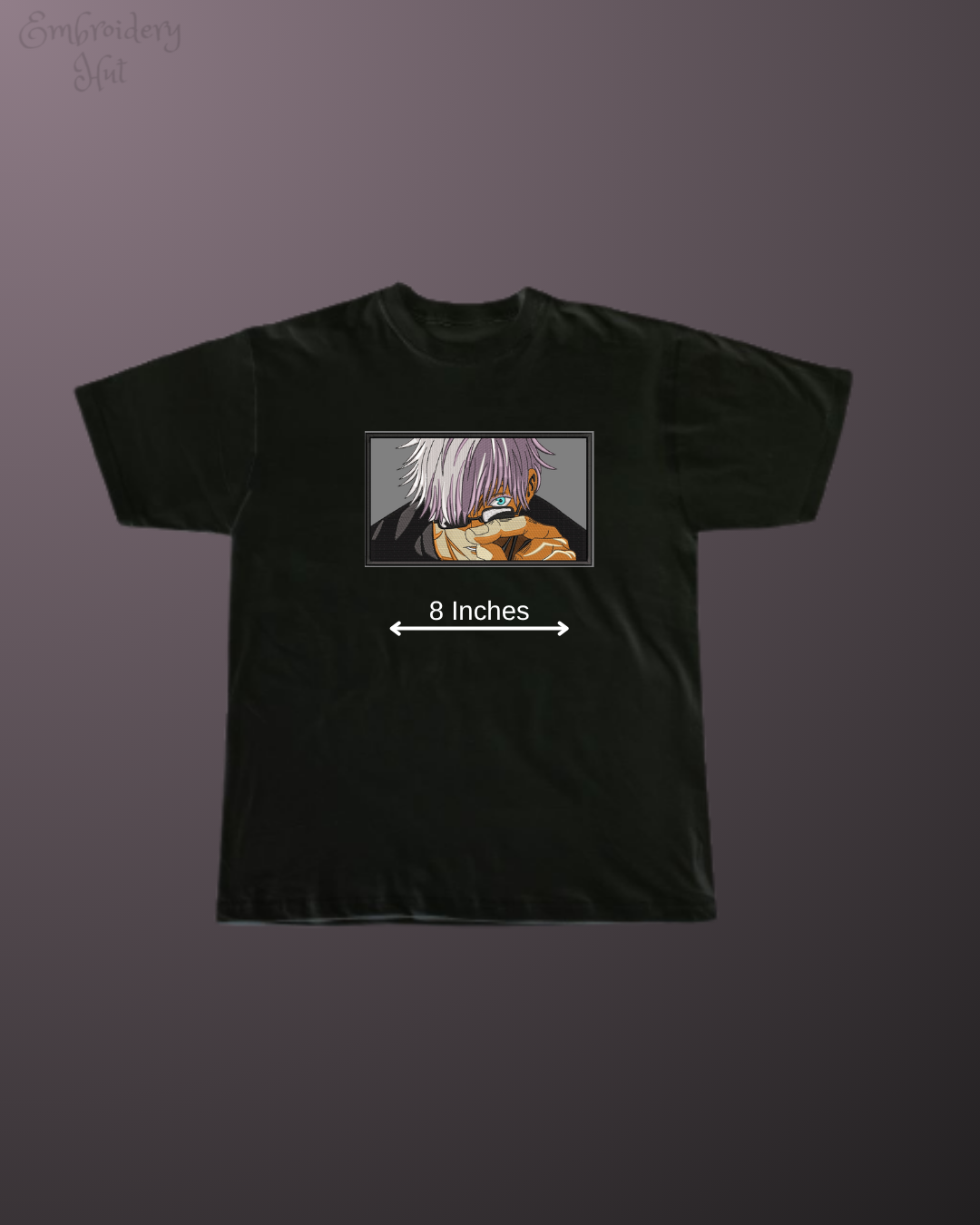 Jujutsu Kaisen Gojo Eyes Embroidered T-Shirt