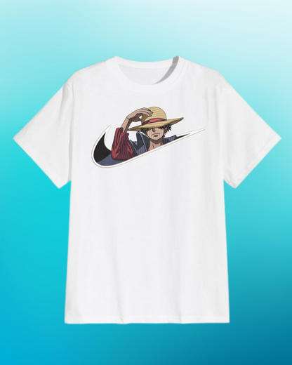 One Piece Luffy Embroidered T-Shirt