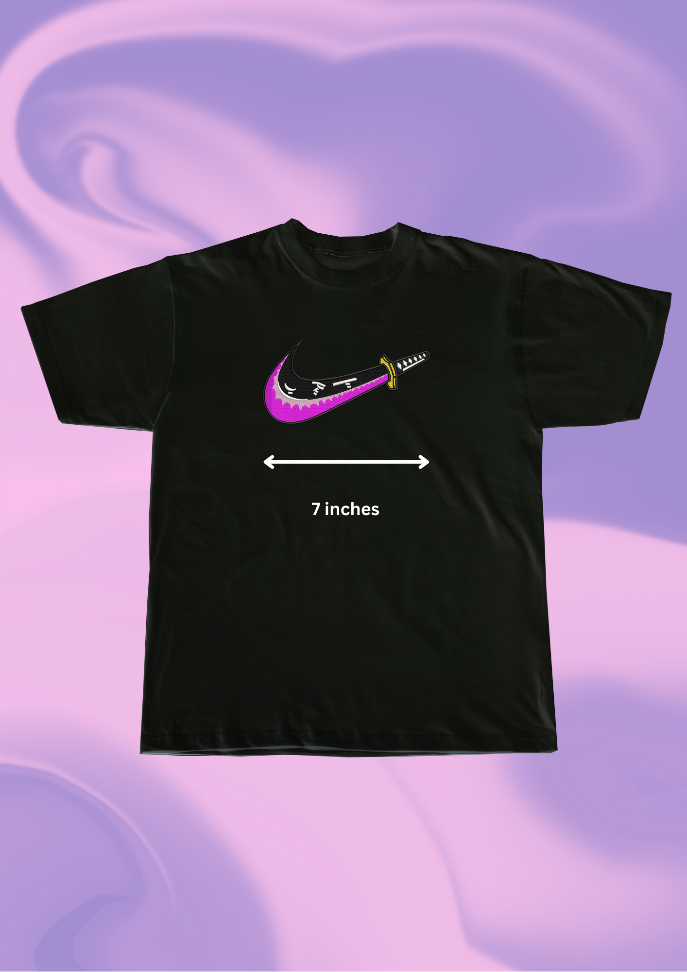 One Piece ZoroSword Embroidered T-Shirt