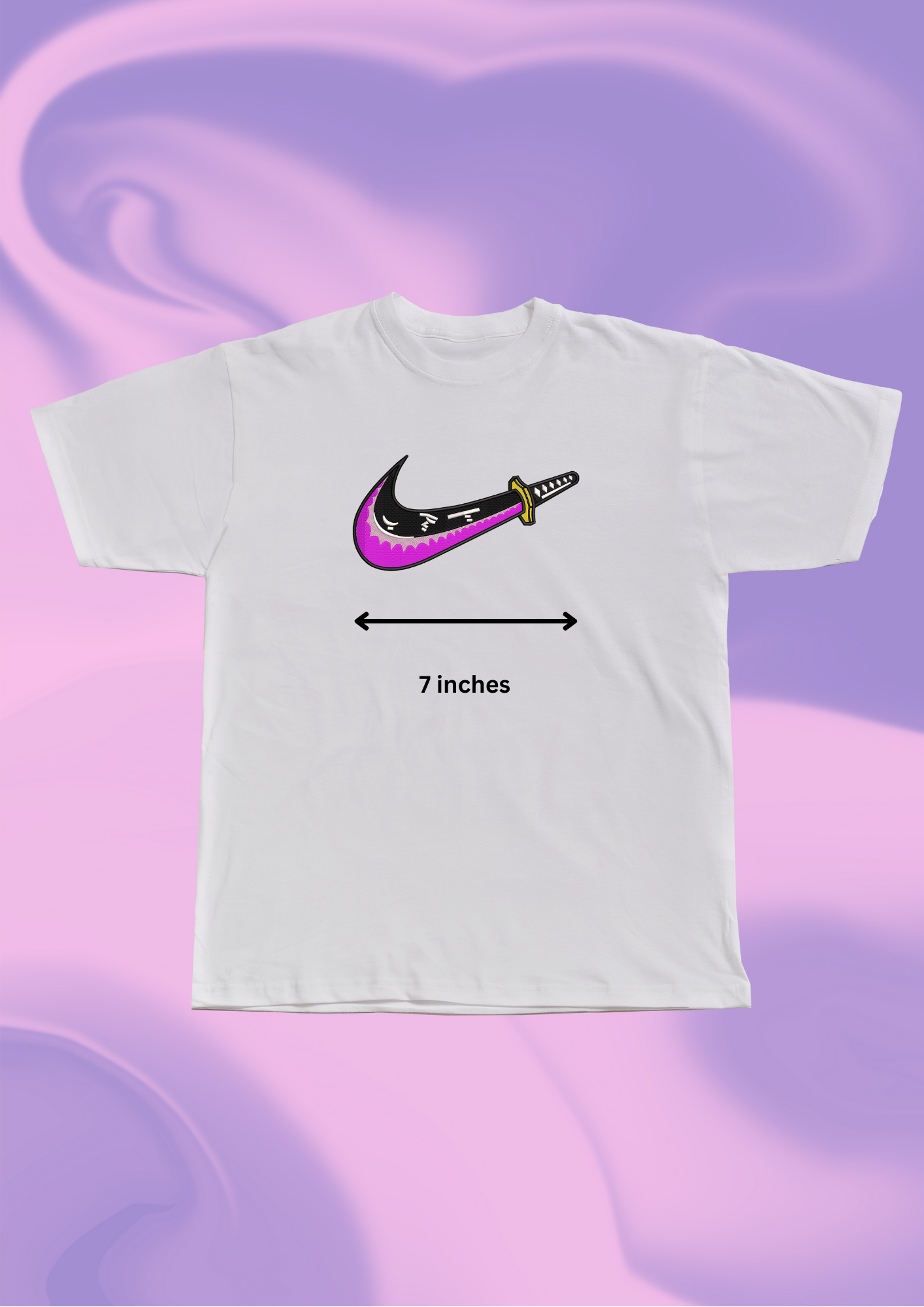 One Piece ZoroSword Embroidered T-Shirt